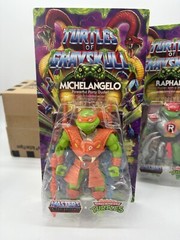 RAPHAEL, DONATELO, LEONARDO, MICHELANGELO, FIGURES Turtles of Grayskull, MINTY