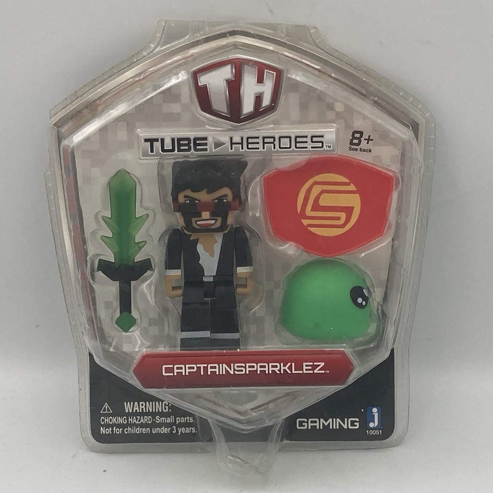 Tube Heroes Unlimited CaptainSparklez Figure 2015 Jazwares