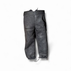 Mezco One:12 Red Hood – Black Tactical Pants 1/12 Scale (split Seam On Back)