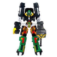 TOBOT V Galaxy Detectives 11″ Invincible Big Beast Figure Robot Combiner Boy Toy