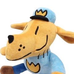25cm Cute Dog Man Plush Toys Doll Dogman Plush Soft Stuffed Cartoon Animals Toys