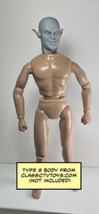 Garcia-Lopez Man 5 Custom Action Figure Head 1:9 or 1:6 Mego