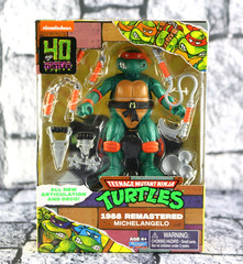 Teenage Mutant Ninja Turtles 1988 Remastered Michelangelo 40th Anniversary