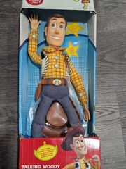 Toy Story 3 Talking Woody Woody Parlant ( NIB )