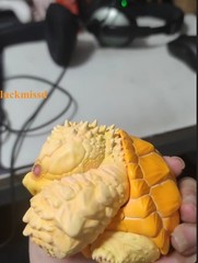 Alligator Snapping Turtle Figure Model Resin Collection Animal 8cm Doll Toys