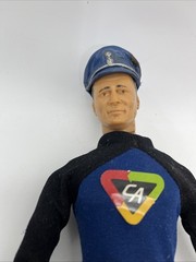 CAPTAIN ACTION FIGURE AND ACCESSORIES VINTAGE 1966 Ideal 1/6 SCALE