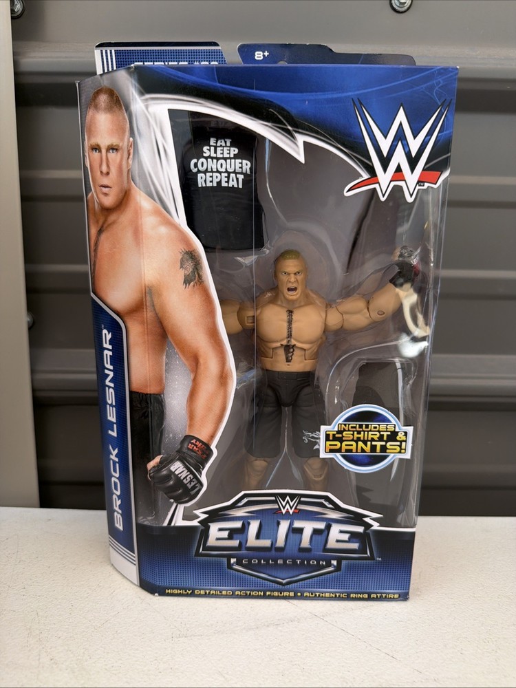 Brock Lesnar Elite Series 30 Wrestling 2014 Figure NEW In Box WWE WWF
