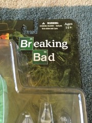 Breaking Bad Walter White Blue Hazmat Exclusive Figures