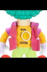 The Simpsons Talking Krusty Doll 16-Inches Tall Good and Evil Krusty Figure New