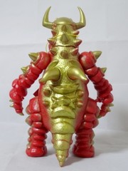 Monstock Toumart Destdon 10″ Vinyl Figure + Tag Red Gold Touma G1 Sofubi Kaiju