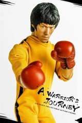 1:6 Scale Martial Arts Star Bruce Lee Kung Fu Lee PVC Figure With Double Head