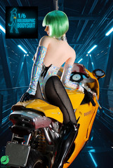 1/6 Holographic Bodysuit+Gloves Set for TBLeague/Phicen S07D S22 S18 bdsm