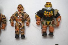 VINTAGE MILITARY MUSCLE MEN LOT SAN FRANCISCO TOYMAKERS MINI ACTION FIGURES
