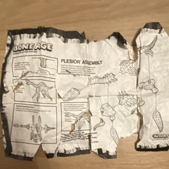 Kenner Bone Age Complete Action System T Rex Triceratops Plesior Codus Dynacus++