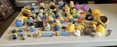 Mixed Lot Of 40 + Despicable Me Plastic Minion Toys