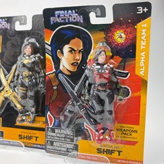 Final Faction Alpha Team 1 Kharn Action Figure Lot 7pc Elite Limited Edition NEW