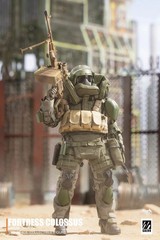 HASUKI SA02 1/12 Black Ops NO.2 Shield Soldier 6″ Action Figure Toy Model Sealed