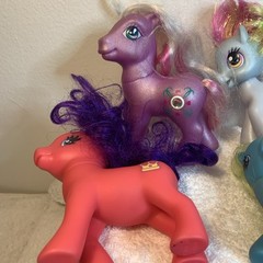 Various My Little Pony Toy Figure LOT Vintage & New Generation Over 25 Pony Lot