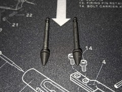 Transformers G1 Metropex 3D Printed Replacement Missile Set of x2 Made From ABS