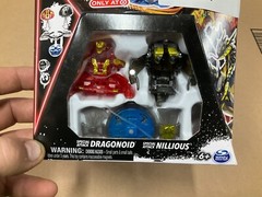 BAKUGAN Generation 3 STREET BRAWL Dragonoid Nillious Target Exclusive