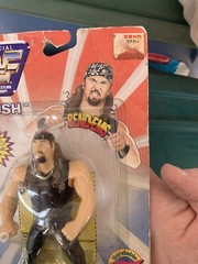 Crush Bend-Ems WWF 1997 Just Toys 4.5″ NEW SEALED MOC Bendem WWE BendEms Elite