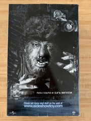 Sideshow The Wolfman Universal Monsters 12” Collectible Figure 2001