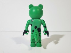 ROBLOX PIGGY Action Figure Toy Dinopiggy Articulated Buildable Green Loose 3.5”