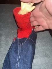 1954 Joe Palooka Little Max hard plastic doll 16 inch Vintage Comic Character