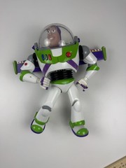Toy Story Buzz Lightyear 12’’ Talking Action Disney ANDY On Foot Tested Read