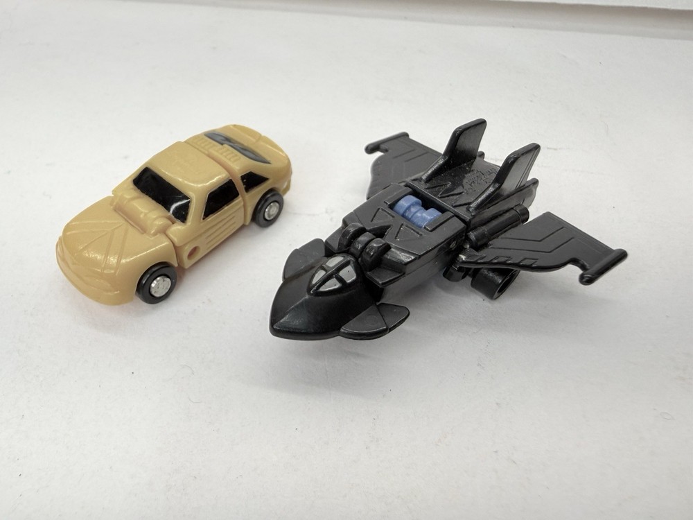 Transformers G1 Micromasters Airstrike Whisper And Yellow Sports Car KO Imperial