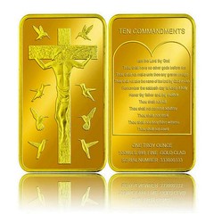 1 oz Swiss Argor Heraeus Gold Bar Gold Coin Bullion Acrylic Seal Packaging