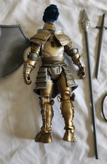 Mythic Legions Four Horseman Gold Knight Legion Builder Kickstarter 1.0 custom