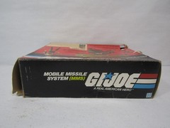 1982 GI Joe Mobile Missile System MMS (Damaged Box) (Proof of Purchase Cut Out)
