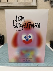 POPMART MEGA SPACE MOLLY jon burgerman 400%