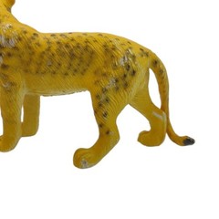 Funrise Cheetah Leopard Jaguar Figure Big Cat Vintage 1988 Plastic Toy