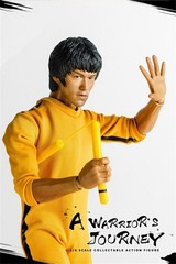 1:6 Scale Martial Arts Star Bruce Lee Kung Fu Lee PVC Figure With Double Head
