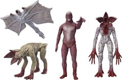 Stranger Things Bloody Figure Box Set Vecna Demobat Demodog Demogorgon 4 Pack