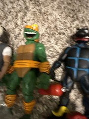 Neca TMNT lot If 7 Action Figures. Come With Some Of There Accessories See Pics