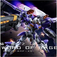 Cold Steel Power MG 1/100 The Sword of Rage (Metal Skeleton) Assembly Model Kits