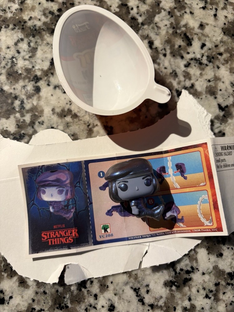 Robin Funko Stranger Things Plastic Figurine – Black Gray Purple Mini Figure