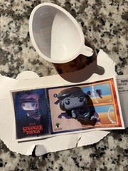 Robin Funko Stranger Things Plastic Figurine – Black Gray Purple Mini Figure