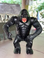 Vintage 1973 Mattel BIG JIM Jungle Adventure Safari KING KONG Gorilla Working