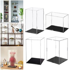 Acrylic Display Case Show Box Dustproof Protection Action Figures Doll Toy Model
