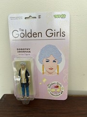 The Golden Girls Dorothy Zbornak 3.75-Inch Retro Action Figure TV Collectible