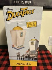 Disney Ducktales Uncle Scrooge Money Bin Vault Sealed Duck Tales Damaged Box