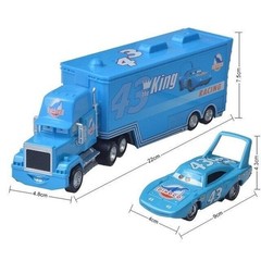 3PCS Disney Pixar Cars McQueen Film NO.43 The King Truck&Pickup&Car Toy Car