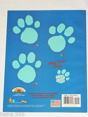 BLUE’S CLUES SUPER COLORING & ACTIVITY BOOK , BLUES BIRTHDAY , FROM 1998,
