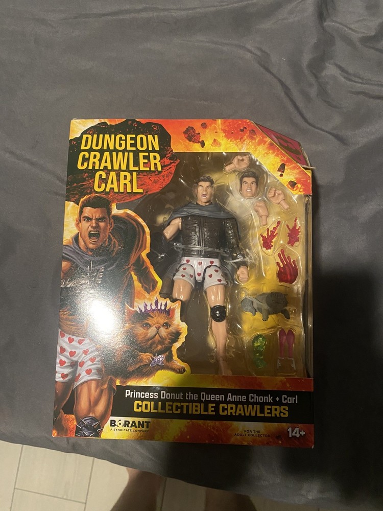SDCC 2026 Dungeon Crawler Carl Donut & Carl Crawlers Figure