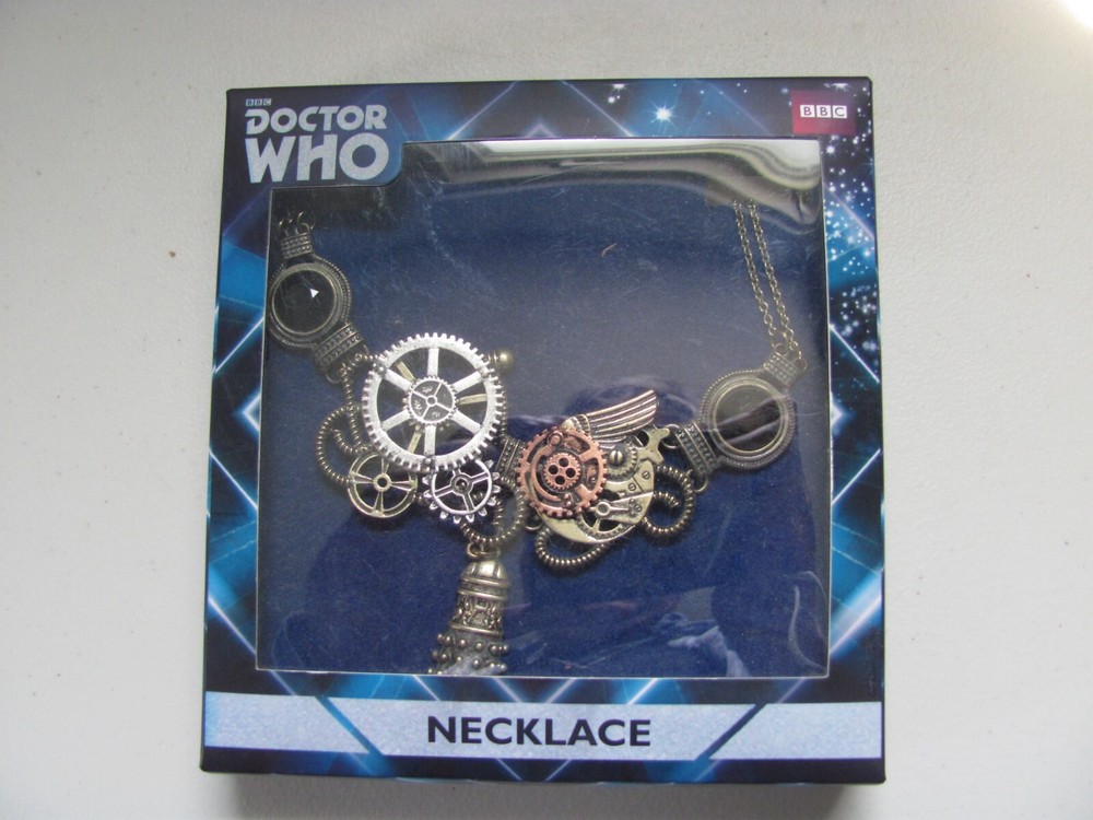 Doctor Who DALEK Steampunk Necklace Sold at Comic-Con BBC Worldwide 2010’s RARE