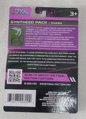 FS Final Faction Lot 4 Kharn Accessories Scourge, Striker. Evolution, Synthoid